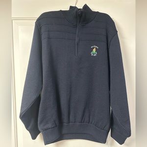 Oscar Jacobson BallyBunion Golf Club Sweater Half Zip - Large